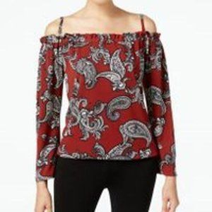 INC Women's Off The Shoulder Top Blouse Size M NWT